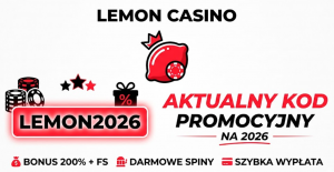Aktualny Lemon Casino kod promocyjny na 2026