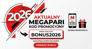 Aktualny Megapari kod promocyjny na 2026