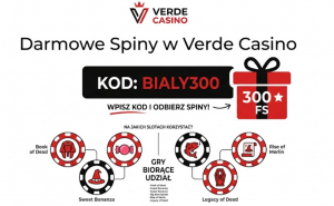 Verde Casino darmowe spiny kod i na jakich slotach można je wykorzystać