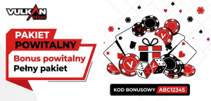 Vulkan Vegas bonus powitalny kod i pełny pakiet