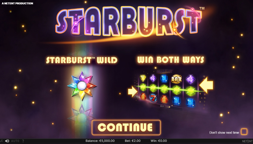 Starburst demo