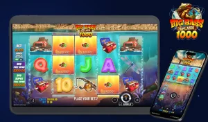 Big Bass Splash na telefonie i tablecie