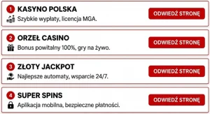 Wypłacalne kasyna internetowe w Polsce